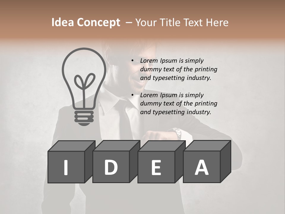 Smile Work Business PowerPoint Template