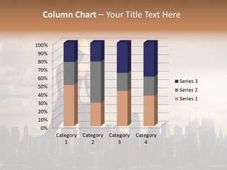 Cityscape Business Caucasian PowerPoint Template