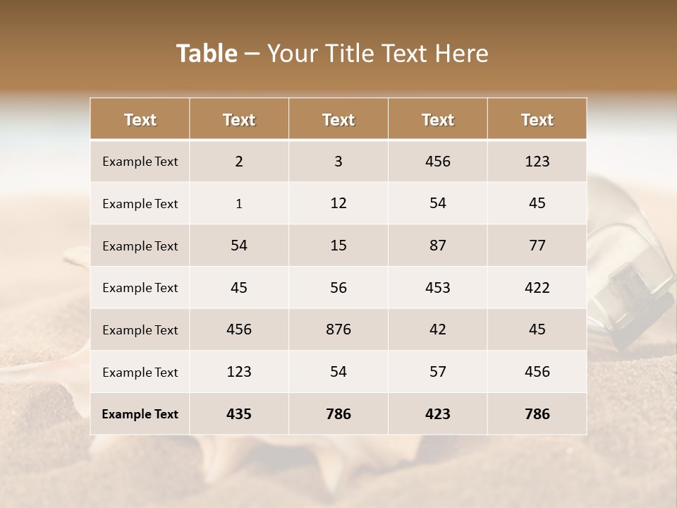 Boardroom Table Room PowerPoint Template