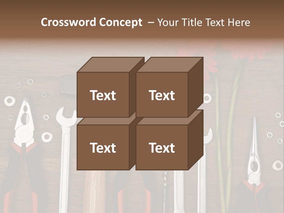 Horizontal Dad Gerber PowerPoint Template