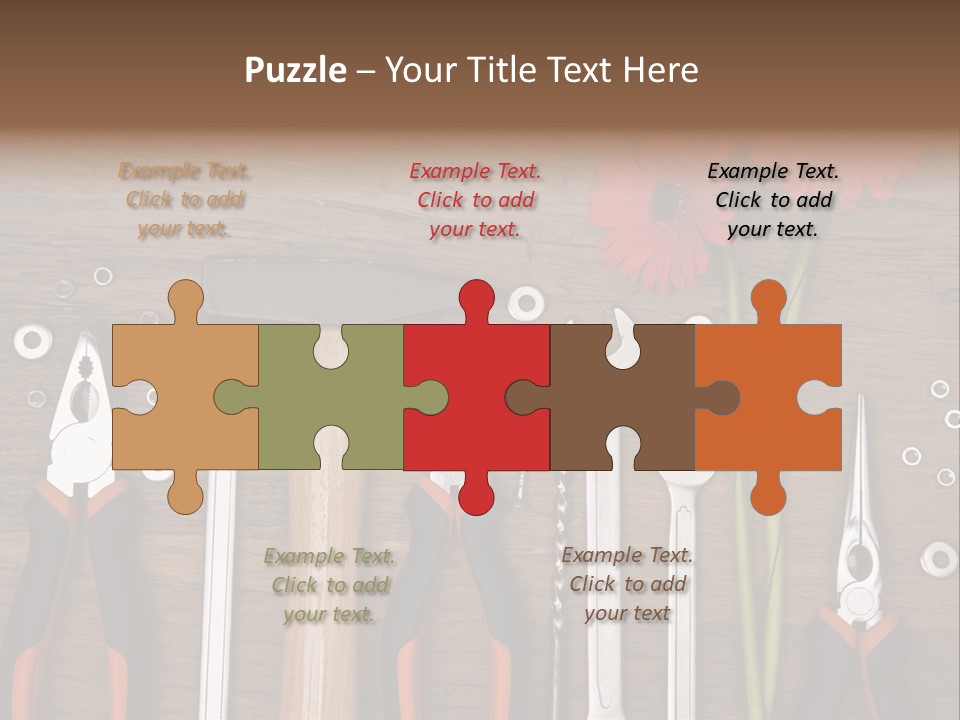 Horizontal Dad Gerber PowerPoint Template