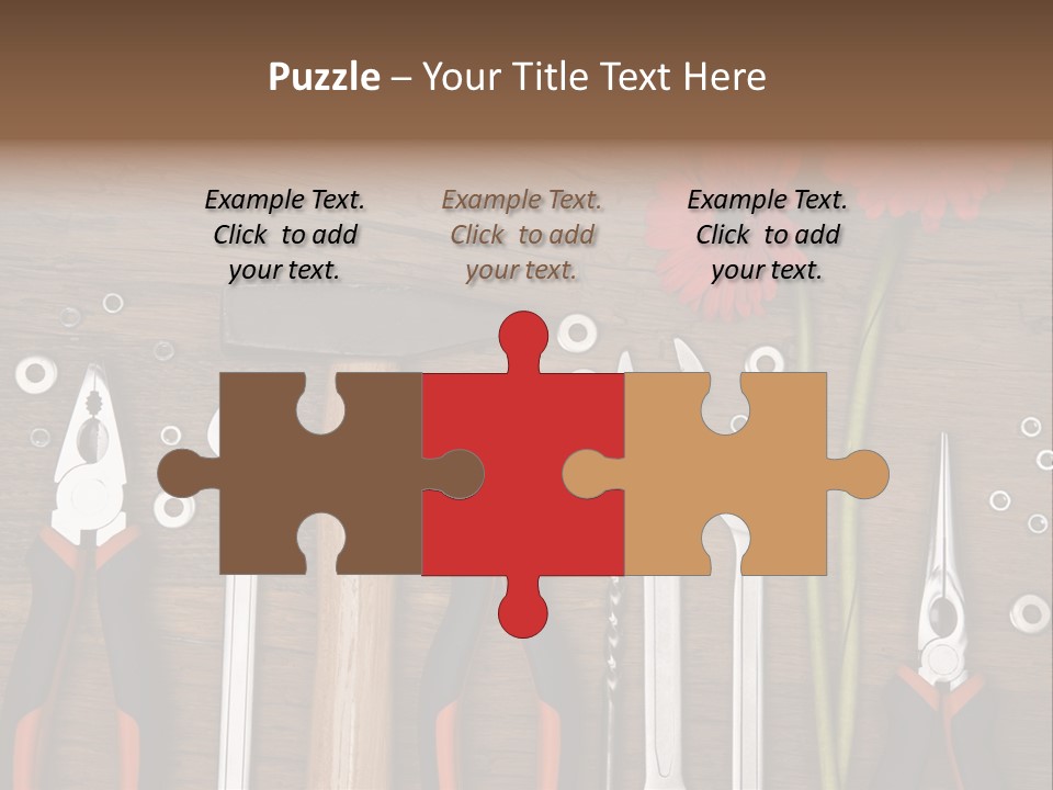 Horizontal Dad Gerber PowerPoint Template