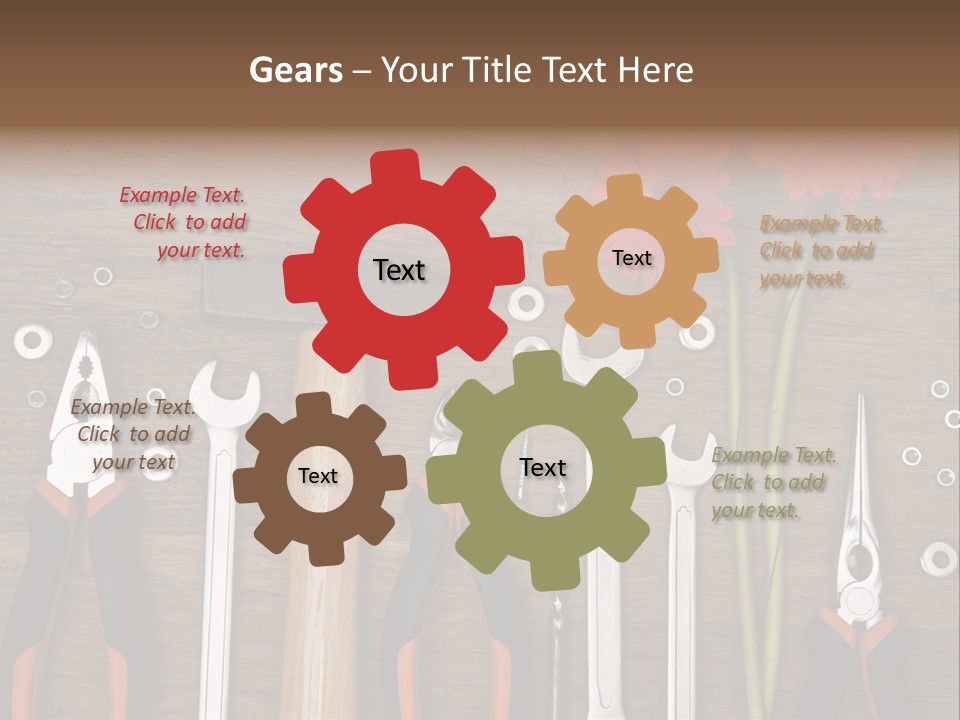 Horizontal Dad Gerber PowerPoint Template