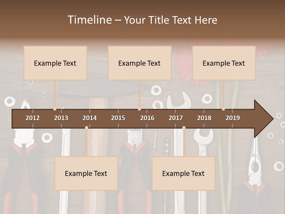 Horizontal Dad Gerber PowerPoint Template