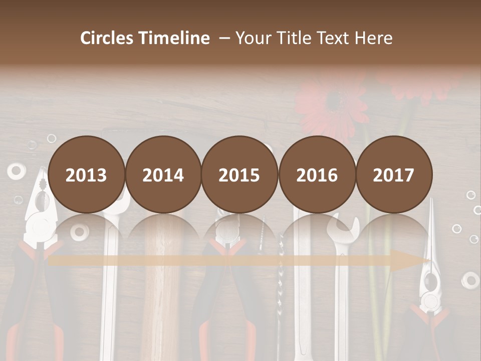 Horizontal Dad Gerber PowerPoint Template