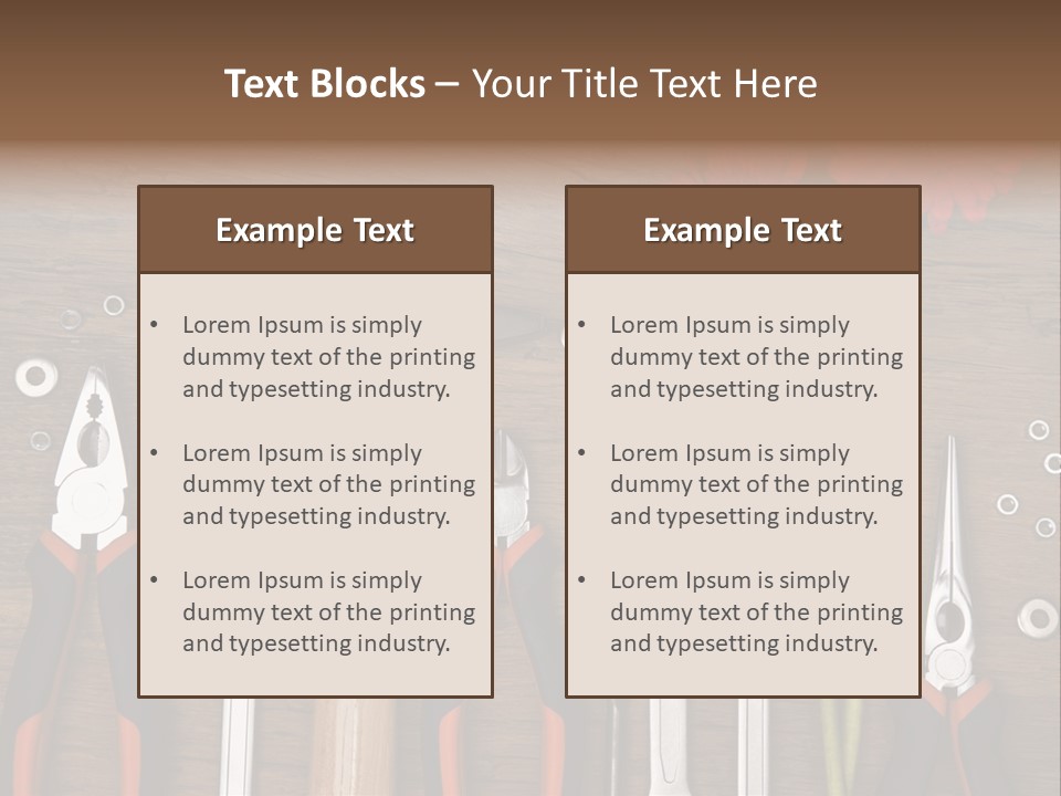 Horizontal Dad Gerber PowerPoint Template