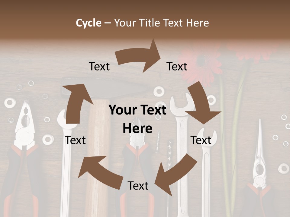 Horizontal Dad Gerber PowerPoint Template