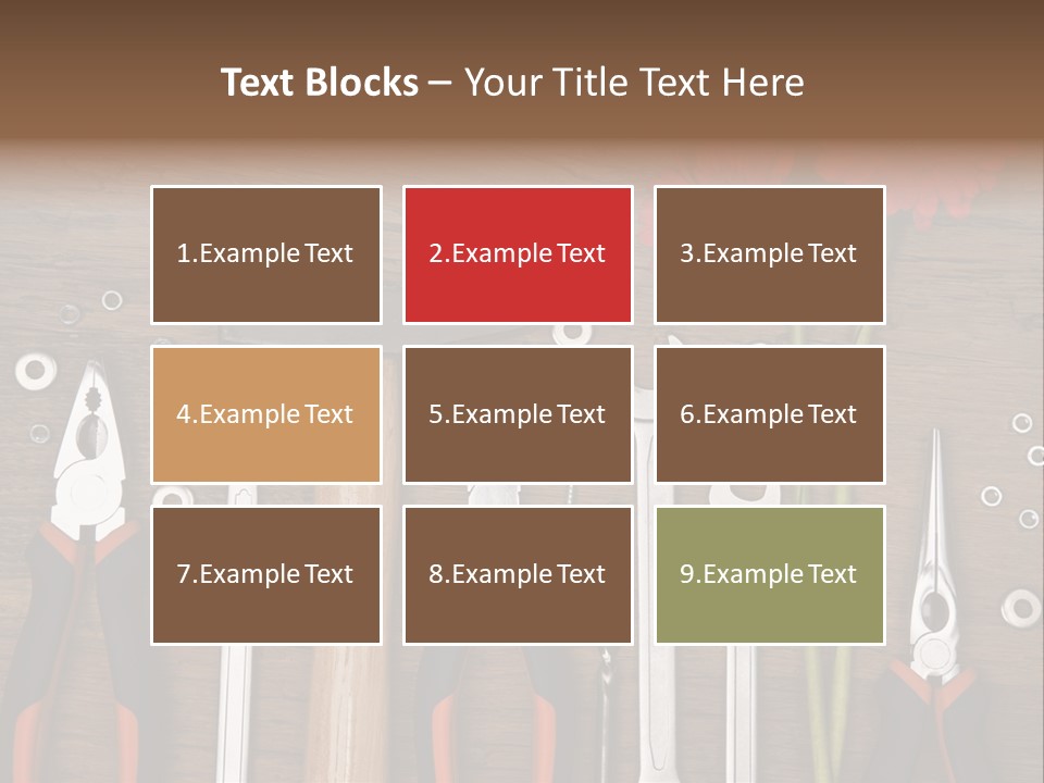 Horizontal Dad Gerber PowerPoint Template