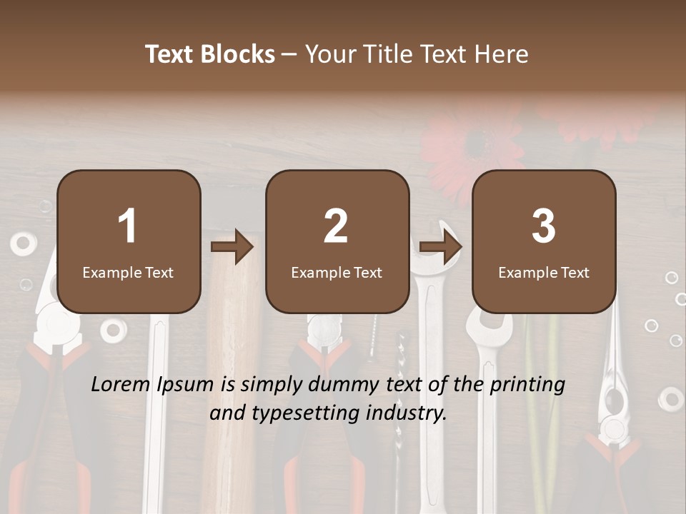 Horizontal Dad Gerber PowerPoint Template