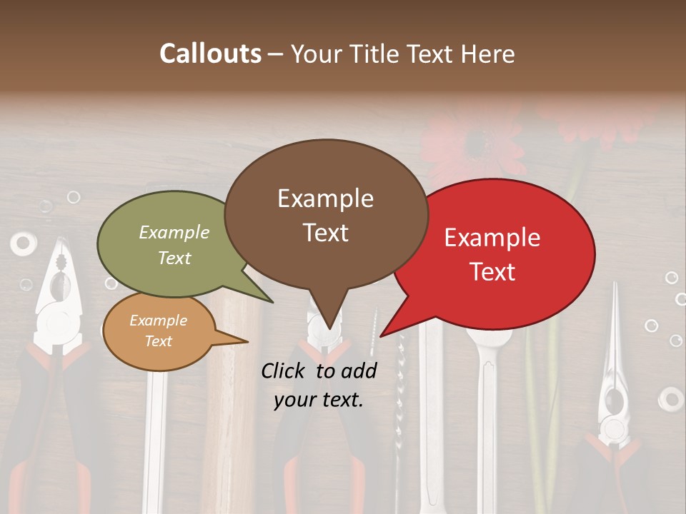 Horizontal Dad Gerber PowerPoint Template