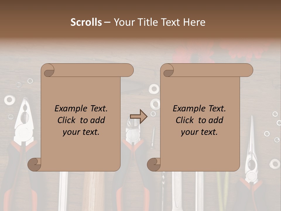 Horizontal Dad Gerber PowerPoint Template