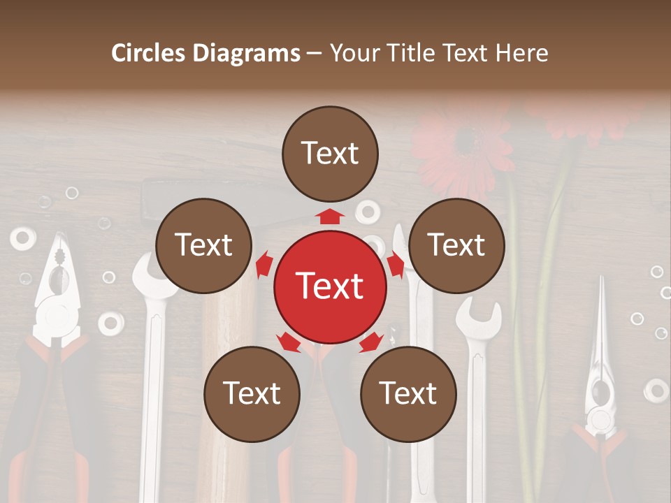 Horizontal Dad Gerber PowerPoint Template