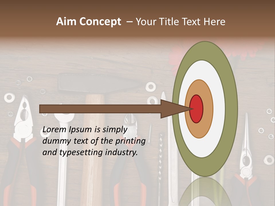 Horizontal Dad Gerber PowerPoint Template