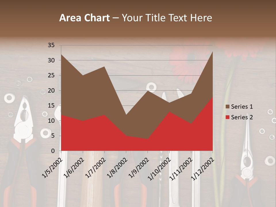 Horizontal Dad Gerber PowerPoint Template