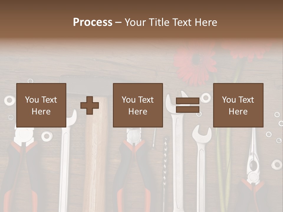Horizontal Dad Gerber PowerPoint Template