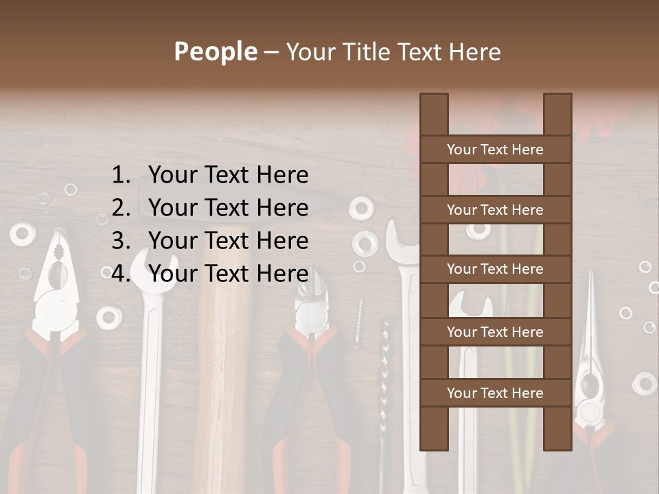 Horizontal Dad Gerber PowerPoint Template