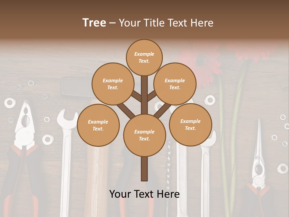 Horizontal Dad Gerber PowerPoint Template