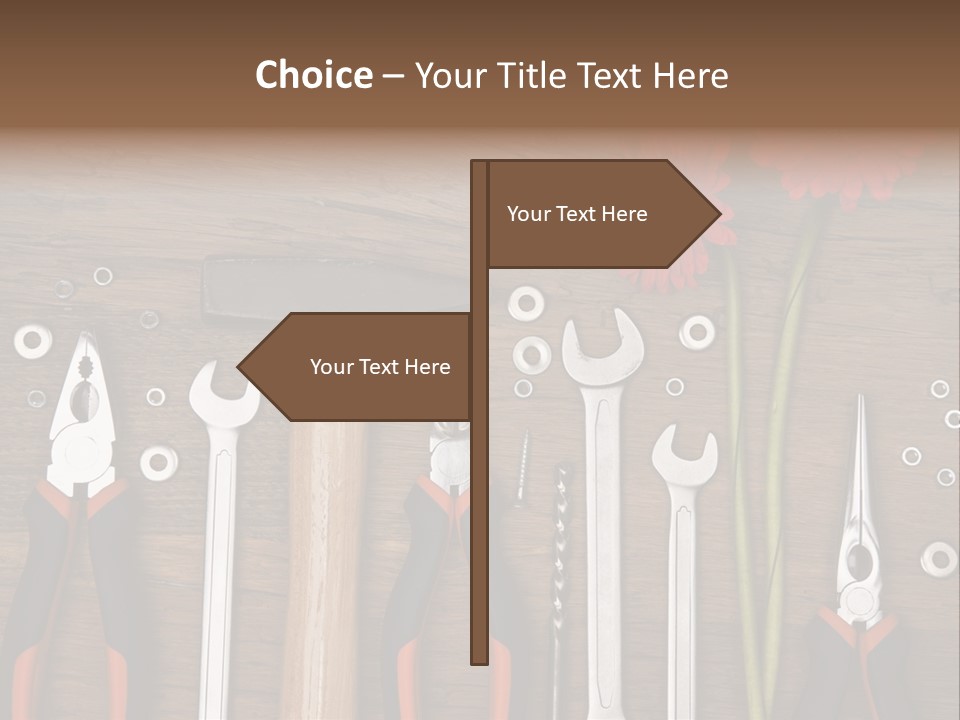 Horizontal Dad Gerber PowerPoint Template