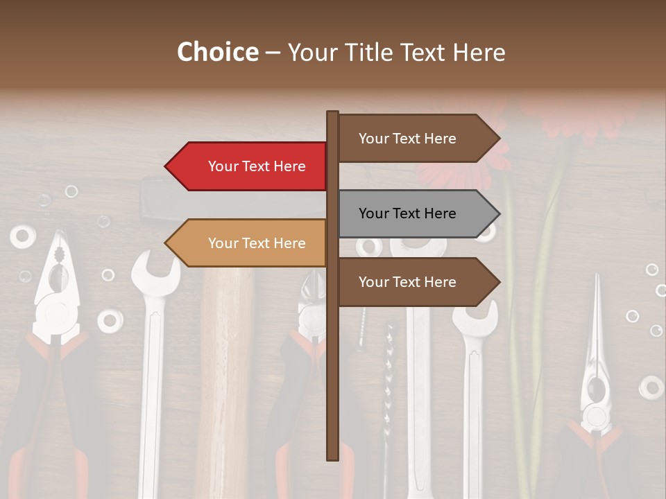 Horizontal Dad Gerber PowerPoint Template