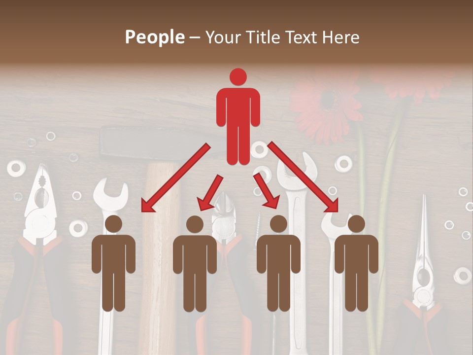 Horizontal Dad Gerber PowerPoint Template