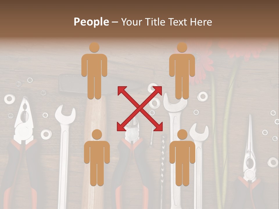 Horizontal Dad Gerber PowerPoint Template