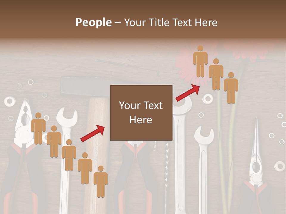 Horizontal Dad Gerber PowerPoint Template