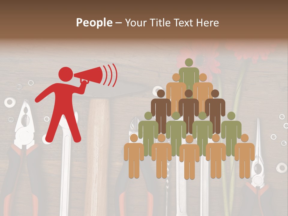 Horizontal Dad Gerber PowerPoint Template