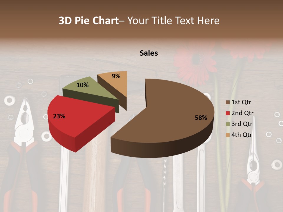Horizontal Dad Gerber PowerPoint Template
