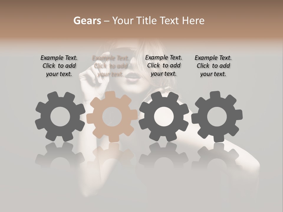 Revival Style Femininity PowerPoint Template