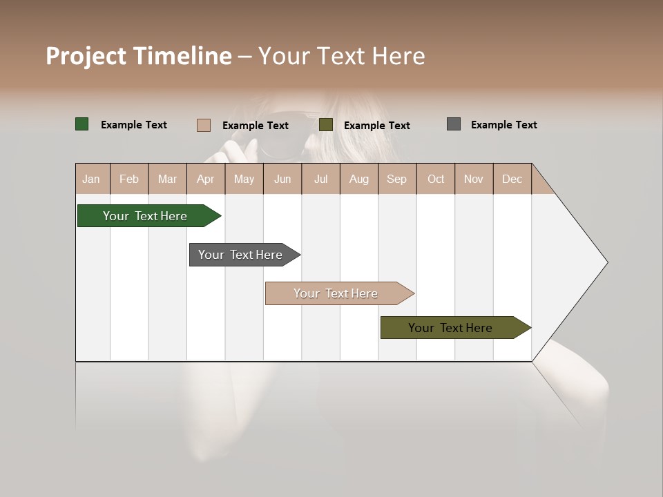Revival Style Femininity PowerPoint Template