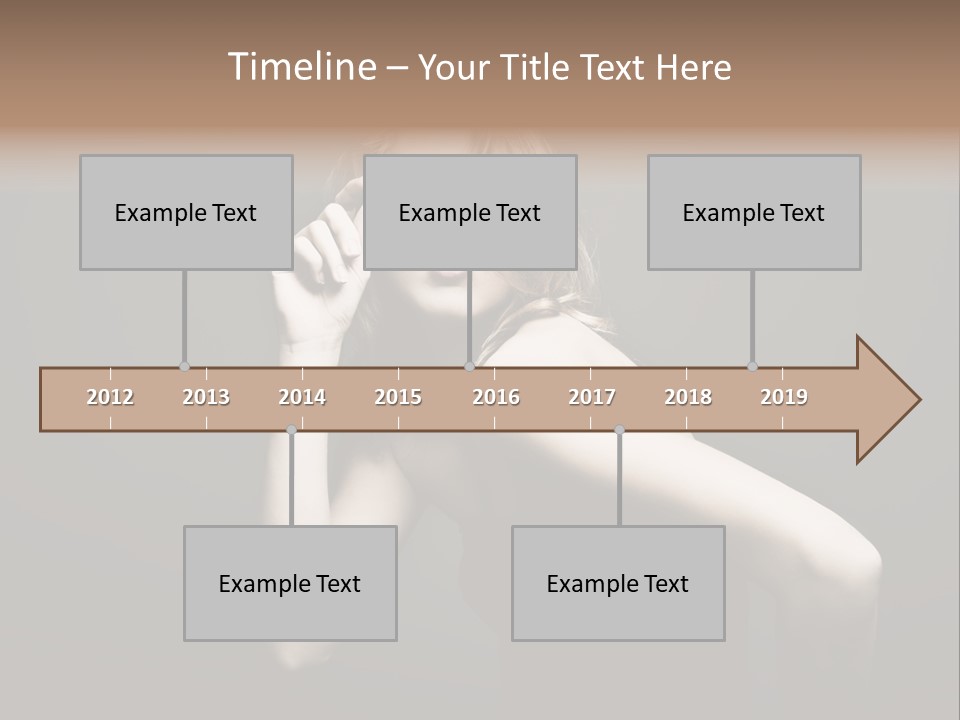 Revival Style Femininity PowerPoint Template