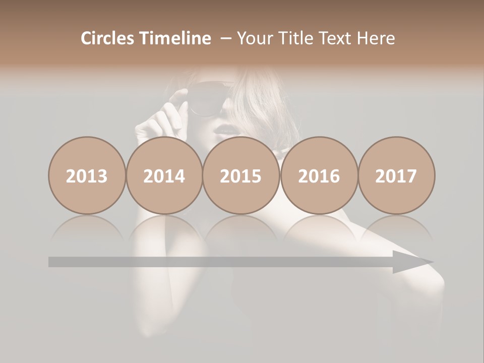 Revival Style Femininity PowerPoint Template