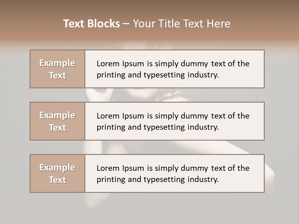 Revival Style Femininity PowerPoint Template