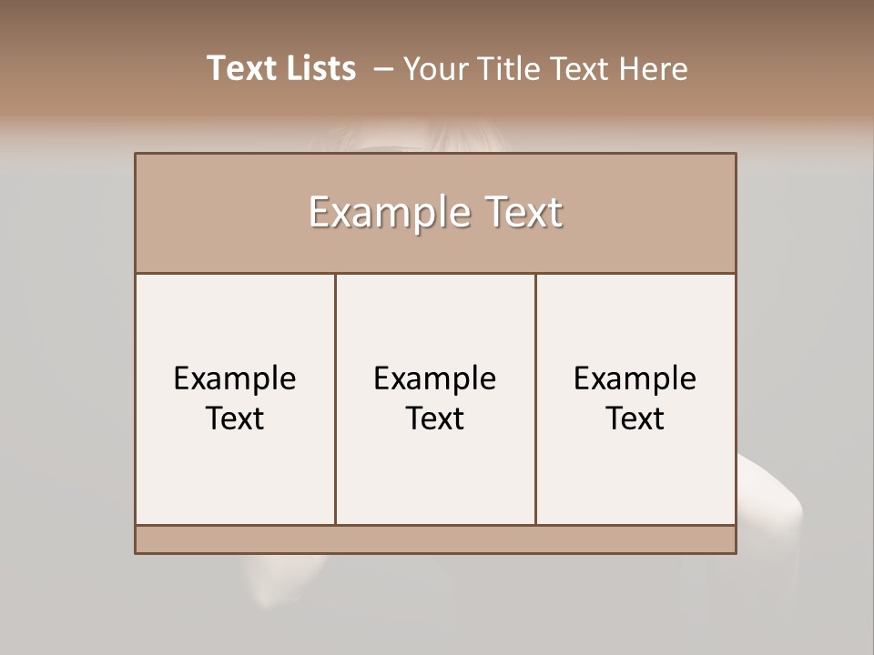 Revival Style Femininity PowerPoint Template