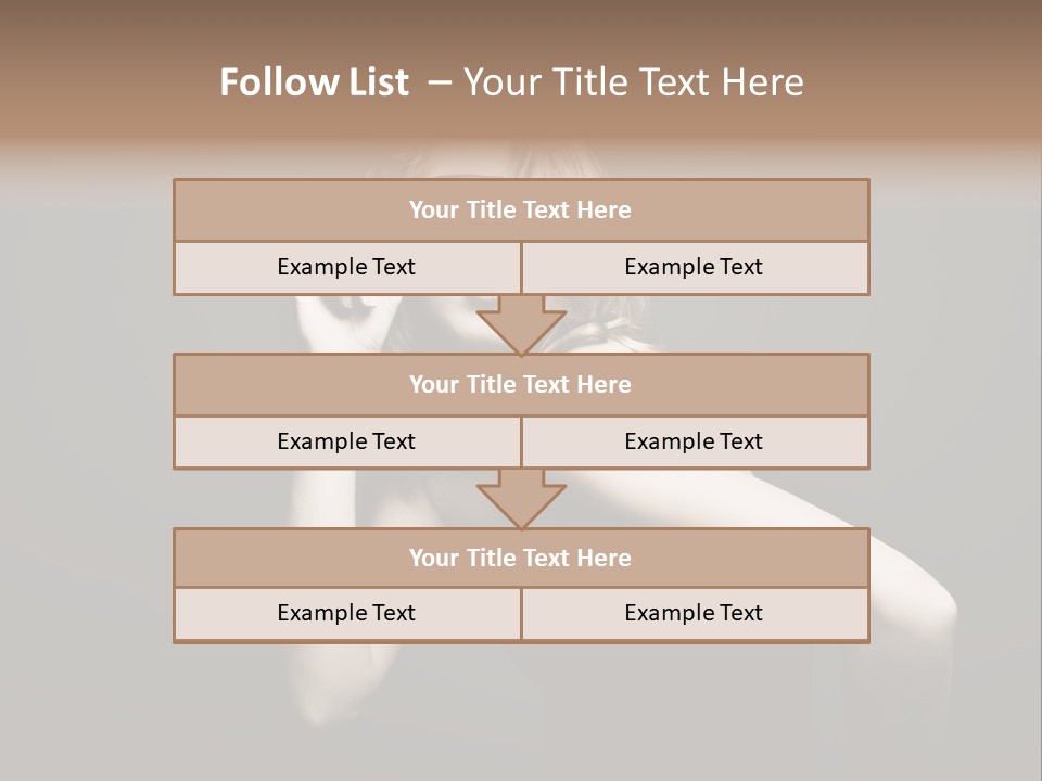 Revival Style Femininity PowerPoint Template