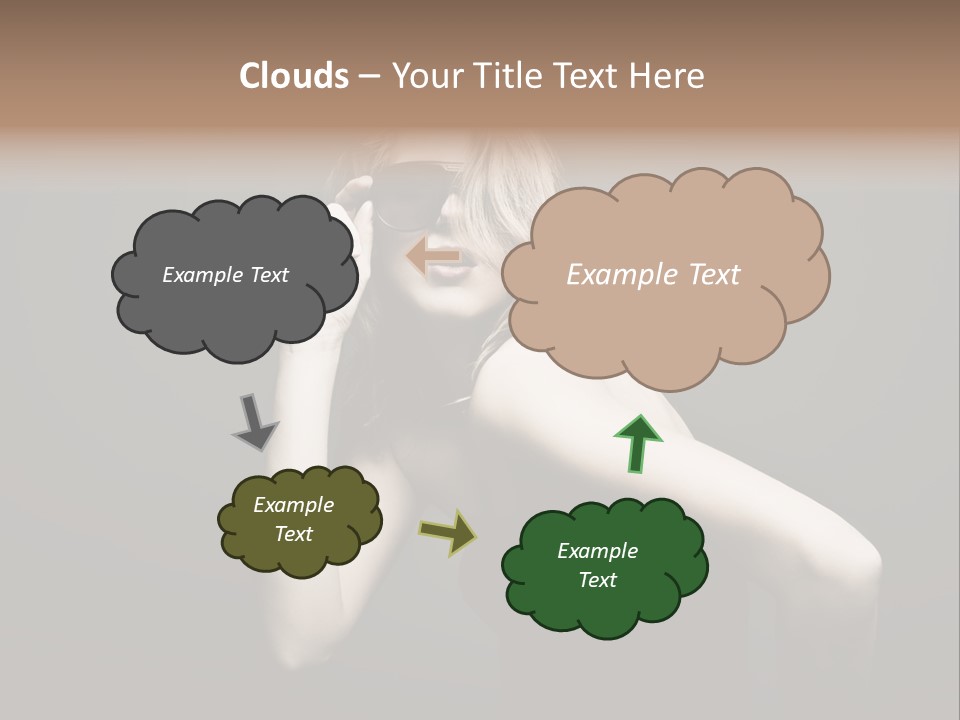 Revival Style Femininity PowerPoint Template