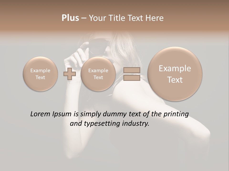 Revival Style Femininity PowerPoint Template