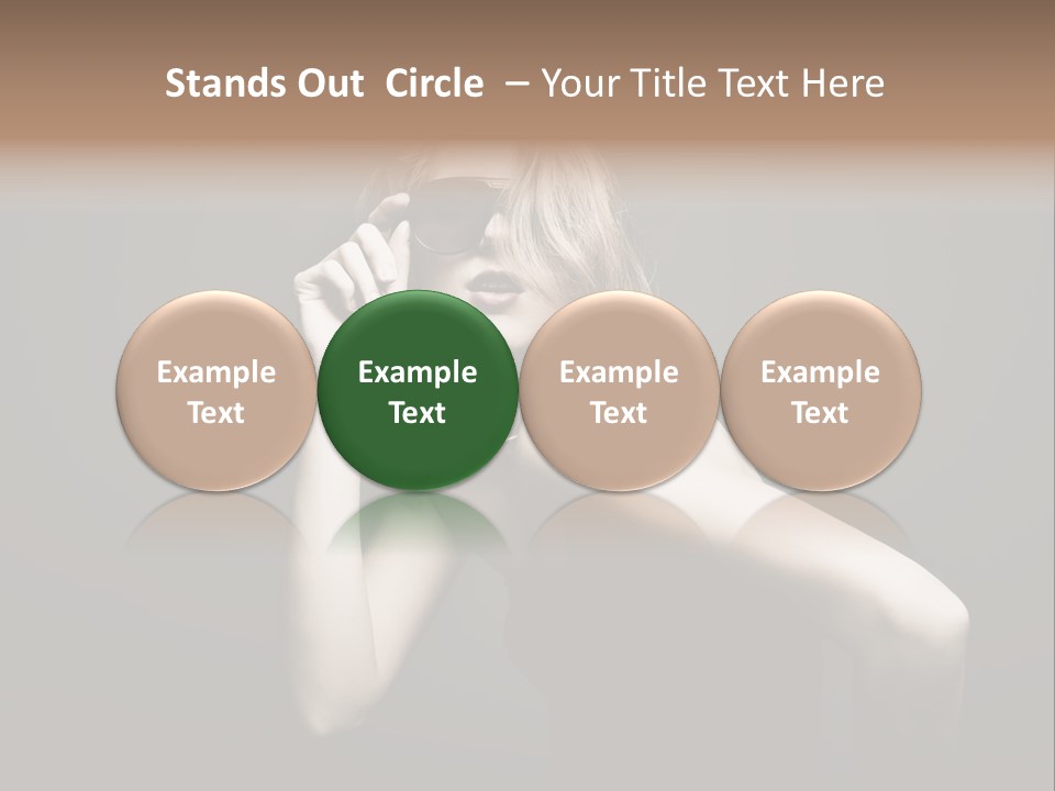 Revival Style Femininity PowerPoint Template