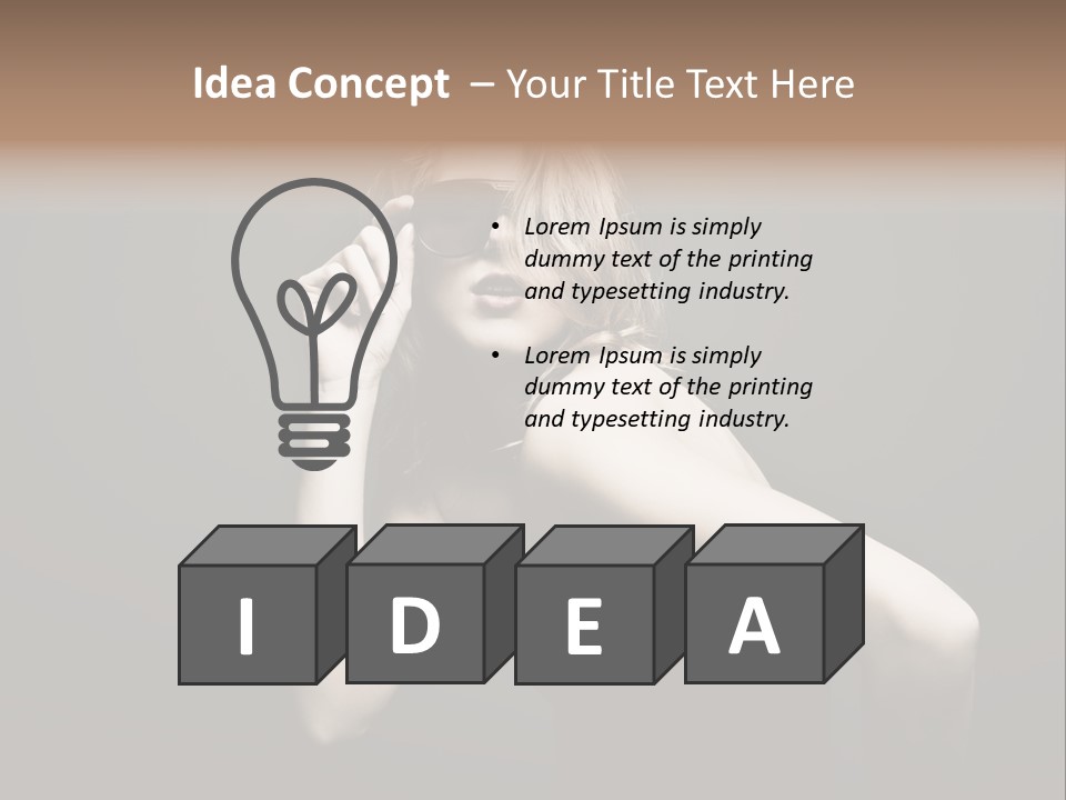 Revival Style Femininity PowerPoint Template