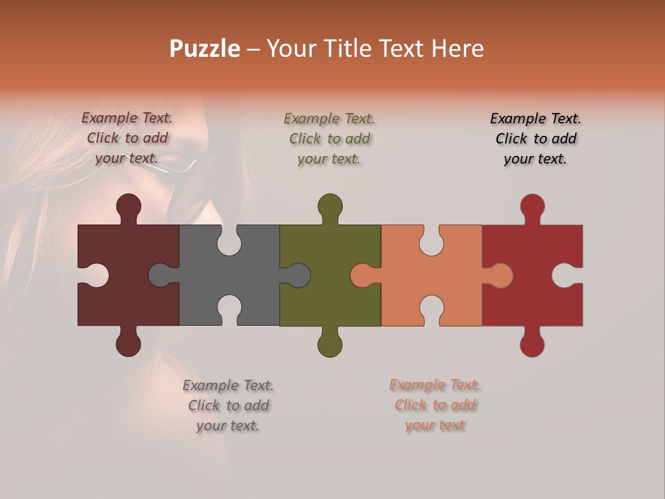 Seductive Human Pretty PowerPoint Template