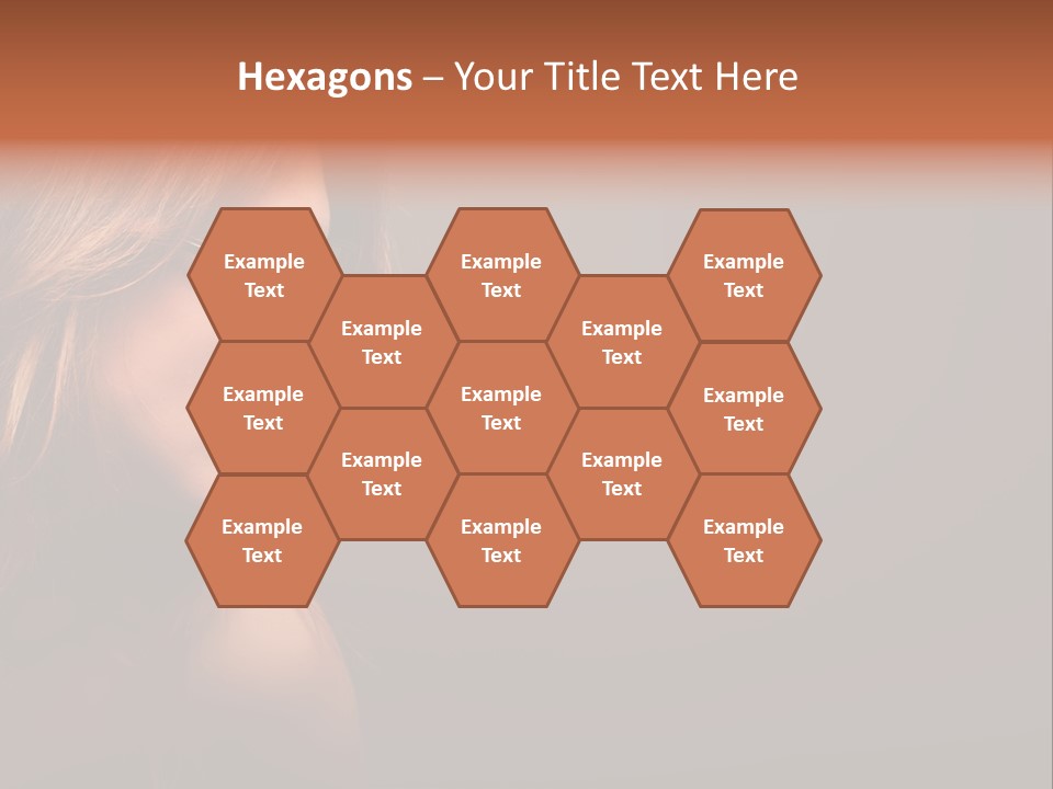 Seductive Human Pretty PowerPoint Template