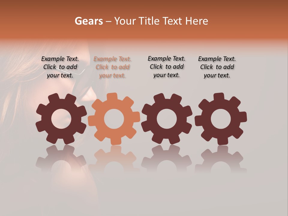 Seductive Human Pretty PowerPoint Template