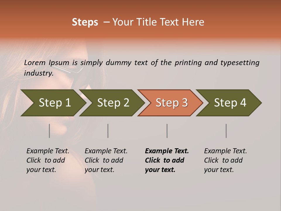 Seductive Human Pretty PowerPoint Template