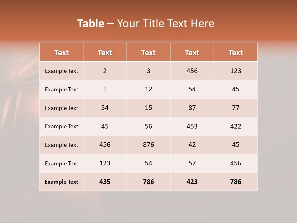 Seductive Human Pretty PowerPoint Template