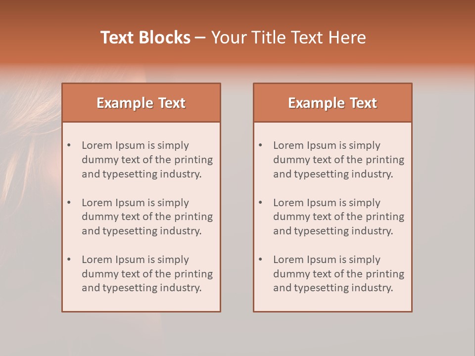 Seductive Human Pretty PowerPoint Template