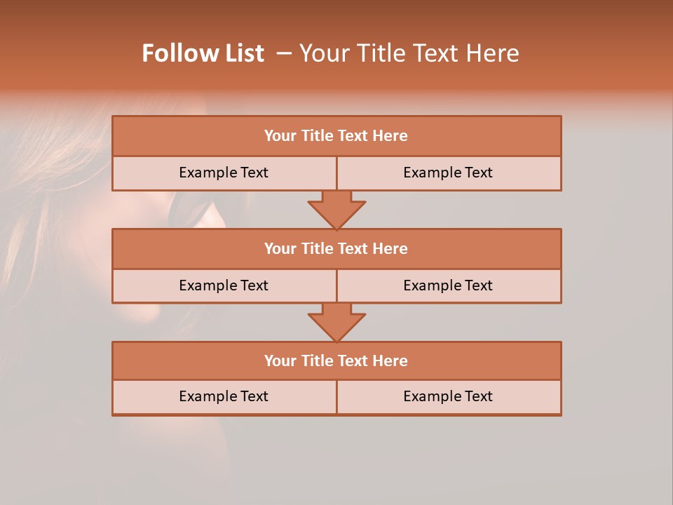 Seductive Human Pretty PowerPoint Template
