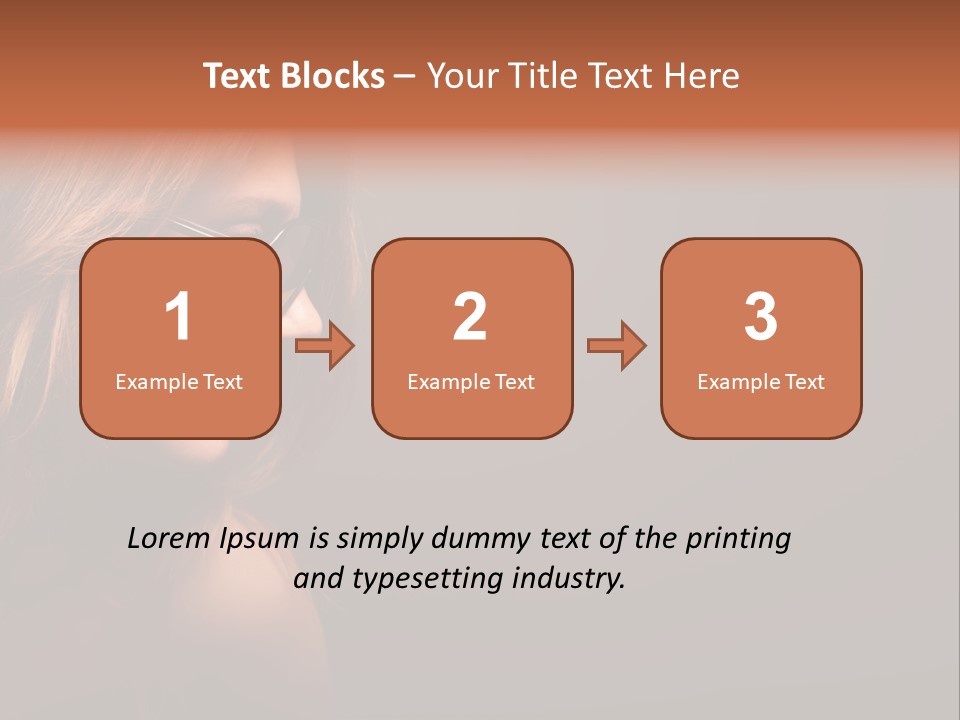 Seductive Human Pretty PowerPoint Template