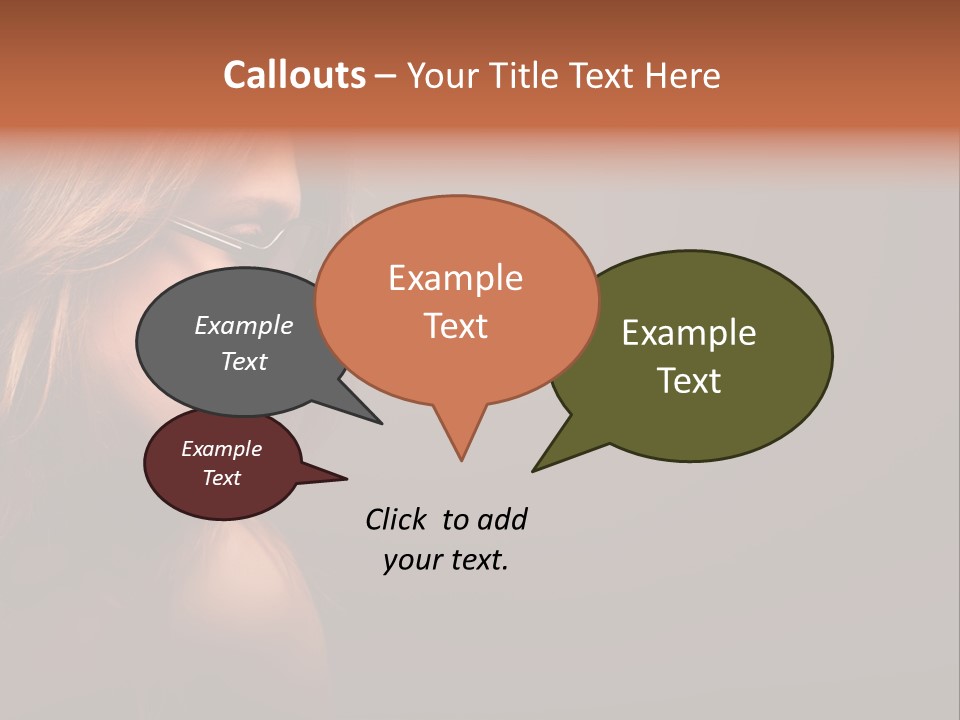 Seductive Human Pretty PowerPoint Template