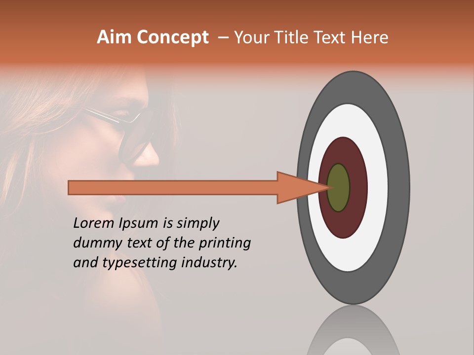 Seductive Human Pretty PowerPoint Template