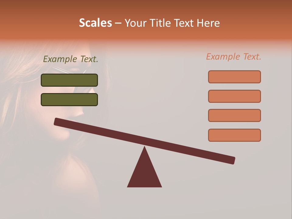 Seductive Human Pretty PowerPoint Template